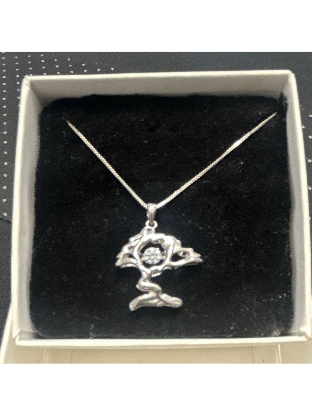 Kays Fine Jewelry 925 Sterling Silver Aruba Dancing Divi Tree Pendant Necklace